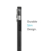 Speck Presidio Perfect-Clear with Impact Geometry - Etui iPhone 14 Pro Max z powłoką MICROBAN (Clear / Black)