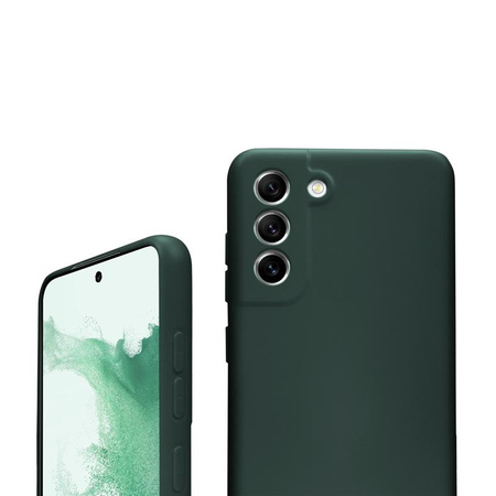 Crong Color Cover - Etui Samsung Galaxy S22 (zielony)
