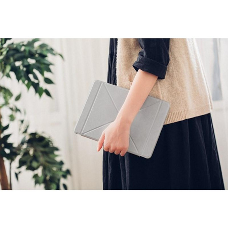 Moshi VersaCover - pouzdro origami pro iPad 10,2" (2021 / 2020 / 2019) (kamenně šedé)