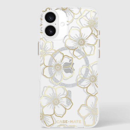 Case-Mate Floral Gems MagSafe do iPhone 16 Plus – Elegancja i Ochrona w Jednym