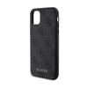 Guess Bundle Pack MagSafe 4G Metal Gold Logo - Zestaw etui + Power Bank 5000mAh MagSafe iPhone 11 (czarny)