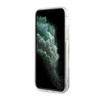 Karl Lagerfeld Liquid Glitter NFT Choupette Head - iPhone 12 / iPhone 12 Pro tok (ezüst)