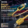 WEKOME WDC-08 Vanguard Series - Připojovací kabel USB-C na Lightning Fast Charging PD 20W 1 m (matný)