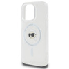 Karl Lagerfeld IML Metall Karl Head MagSafe - iPhone 16 Pro Max Tasche (weiß)