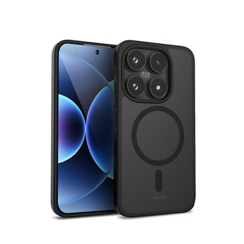 Crong Hybrid Matte Magnetic - kryt MagSafe pro Xiaomi 17 (černý)