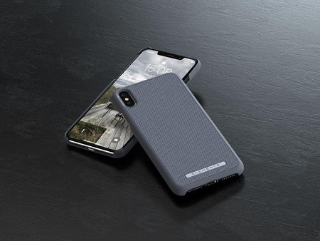 Nordic Elements Original Idun - Material Case for iPhone Xs Max (Mid Grey)