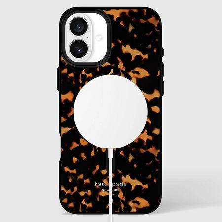 Kate Spade New York Protective MagSafe - Pouzdro pro iPhone 16 Plus (Tortoise)
