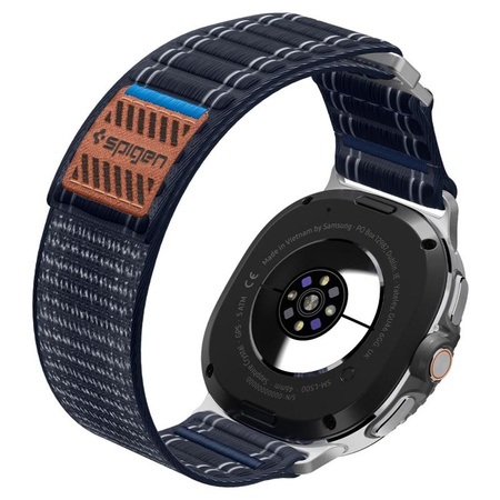 Spigen WBF0 Band - Řemínek pro Samsung Galaxy Watch 8 / 8 Classic 40 / 44 / 46 mm (tmavě modrá)