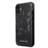 Guess Marble - pouzdro pro iPhone 11 (černé)
