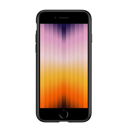 Crong Clear Cover - pouzdro pro iPhone SE (2022/2020) / 8 / 7 (černé)