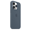 Apple Silicone Case - Silikonowe etui z MagSafe do iPhone 14 Pro (sztormowy błękit)