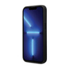 BMW Leather Carbon Blue Line - Coque pour iPhone 13 Pro (Noir)