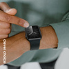 Crong Liquid - Armband für Apple Watch 38/40/41/42 mm (schwarz)
