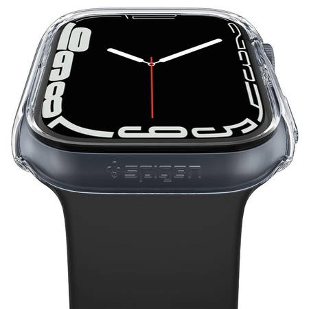 Spigen Thin Fit - Étui pour Apple Watch 8 / Watch 7 45 mm (transparent)