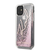 Karl Lagerfeld Signature Glitter Case - Coque iPhone 11 (Rose Gold)