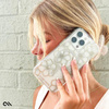 Case-Mate Floral Gems MagSafe - Étui pour iPhone 15 Pro Max (Or)