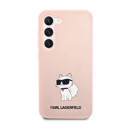 Karl Lagerfeld Silicone NFT Choupette - Hülle für Samsung Galaxy S23+ (Pink)