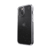 Speck Presidio Perfect-Clear mit Glitter - iPhone 13 Hülle mit MICROBAN-Beschichtung (Klar/Platin-Glitter)