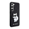 Karl Lagerfeld NFT Saffiano Monogram Choupette - Case for Samsung Galaxy S23+ (Black)