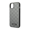Karl Lagerfeld Saffiano Mono Metal Logo - iPhone 14 Plus Case (grey)