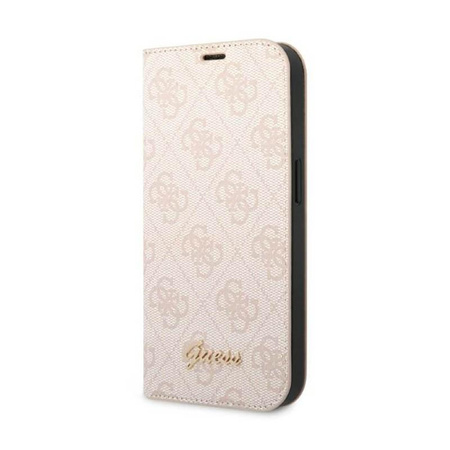 Guess 4G Metal Camera Outline Booktype Case - iPhone 14 Case (pink)