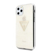 Pouzdro Guess Solid Glitter Triangle - iPhone 11 Pro (zlaté)