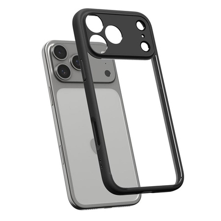 ETUI DO IPHONE 17 PRO MAX SPIGEN ULTRA HYBRID ORYGINALNE BEZBARWNE CASE