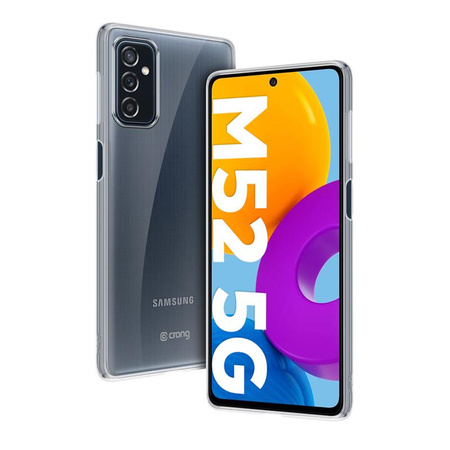 Crong Crystal Slim Cover - Samsung Galaxy M52 5G tok (átlátszó)