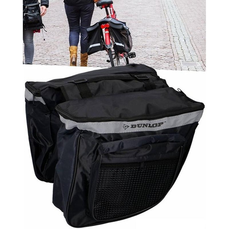 Dunlop - Kofferraumtasche / Fahrradtasche groß 26 l (Schwarz)