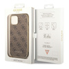 Guess 4G Charms Collection - iPhone 14 tok (barna)