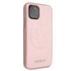 Guess Saffiano 4G Circle Logo - iPhone 11 Pro Max Case (pink)