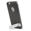 Moshi iGlaze Chameleon - Hartschalengehäuse mit Ständer iPhone 6s Plus / iPhone 6 Plus (Stahl schwarz)