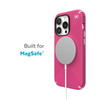 Speck Presidio2 Grip MagSafe - Csúszásgátló tok iPhone 14 Pro Max készülékhez (Digitalpink / Blossompink / Fehér)
