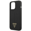 Guess Silicone Triangle Logo - Coque iPhone 13 Pro (noir)