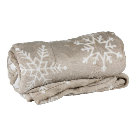 Arti Casa - Flannel Christmas Blanket 150x200 cm (Beige)