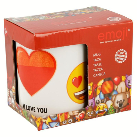 Emoji - Mug en céramique dans un coffret cadeau 325 ml