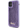 Guess Sequin Script Metal - iPhone 11 tok (lila)