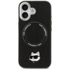 ETUI DO IPHONE 17 do MAGSAFE KARL LAGERFELD ORYGINALNE CZARNE SKÓRZANE CASE