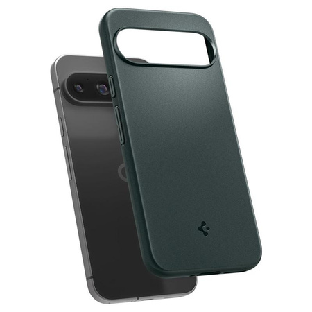 Spigen Thin Fit - Étui pour Google Pixel 9 / 9 Pro (Abyss Green)