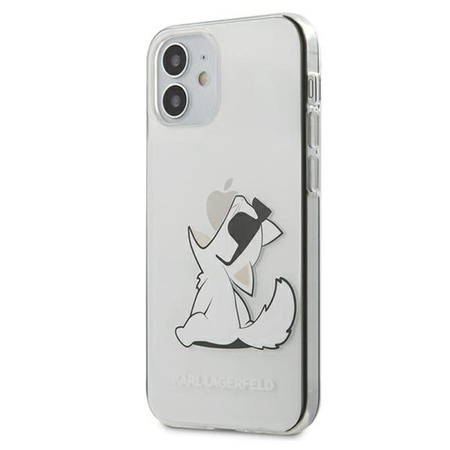 Karl Lagerfeld Choupette Fun Sonnenbrille - iPhone 12 Mini Hülle (Transparent)