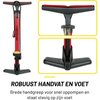 PODŁOGOWA POMPKA Z MANOMETREM ROWEROWA RĘCZNA DO PIŁEK MATERACA RED DUNLOP