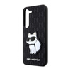 Karl Lagerfeld NFT Saffiano Monogram Choupette - Case for Samsung Galaxy S23+ (Black)