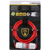 Dunlop - Bicycle cable clasp with combination (Red)