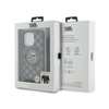 Karl Lagerfeld IML Crossbody Monogram Karl & Choupette Head MagSafe - Etui iPhone 15 Pro Max (czarny)
