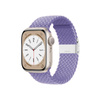 Crong Wave Band - Bracelet tressé pour Apple Watch 38/40/41/42 mm (violet)