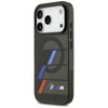 BMW M IML Metal Buttons Tricolor Lines MagSafe - Hülle iPhone 17 Pro (schwarz)