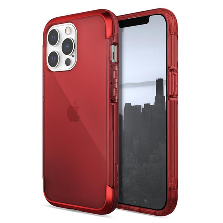 X-Doria Raptic Air - Coque pour iPhone 13 Pro (Testée en chute 4m) (Rouge)