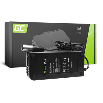 Green Cell - Chargeur 29.4V 4A (XLR 3 PIN) pour batterie de vélo électrique 24V