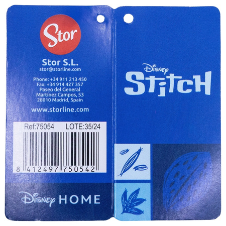 Disney Stitch - Drawstring Backpack/School Bag (30 x 25 cm)