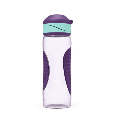 Quokka Splash - Bouteille d'eau avec système d'ouverture rapide 730 ml (Aqua Violet)